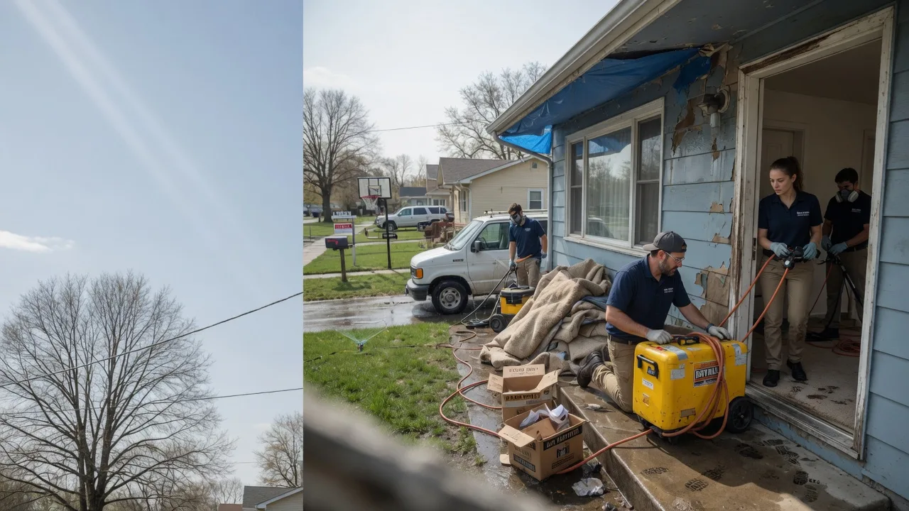 Basement Flood Cleanup in Carney, OK near me
